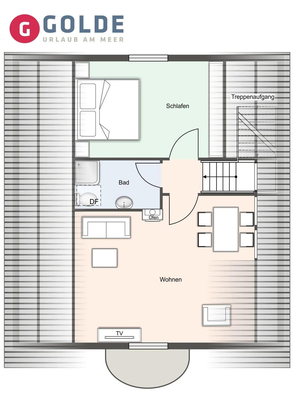 Kleinod Appartement Stina SPO Dorf - Grundriss