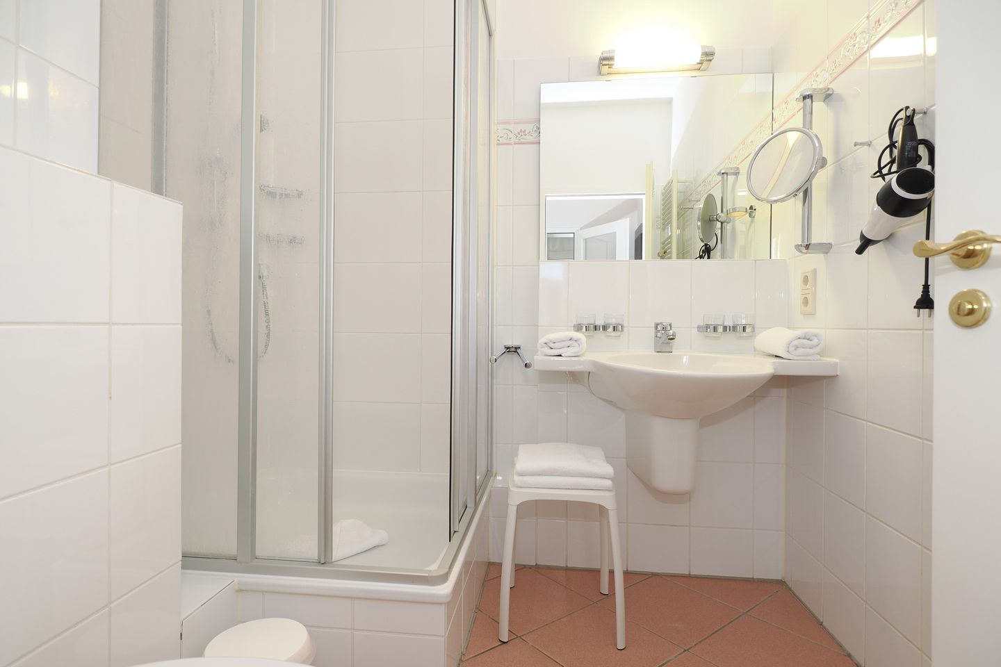 Seehof Seehof 24 Usedom - Badezimmer mit Dusche