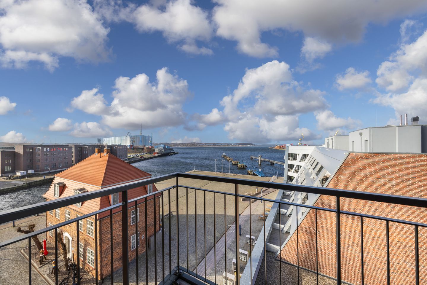 Ohlerich Speicher Ohlerich Speicher 4-26 Wismar - Balkon mit Ausblick