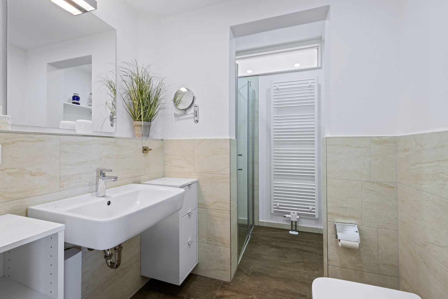 Ohlerich Speicher Ohlerich Speicher 4-26 Wismar - Badezimmer mit Dusche