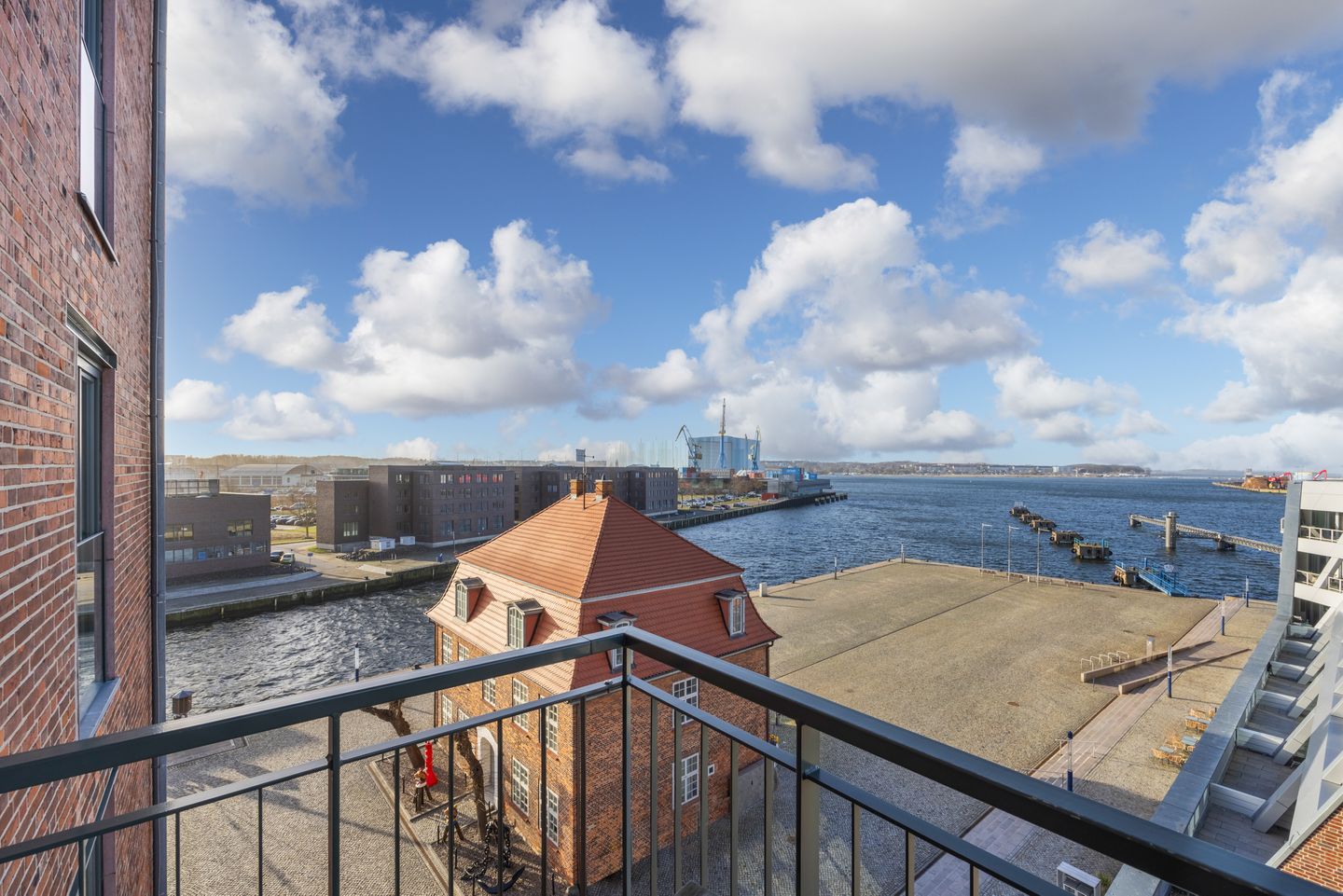 Ohlerich Speicher Ohlerich Speicher 4-26 Wismar - Balkon mit Ausblick