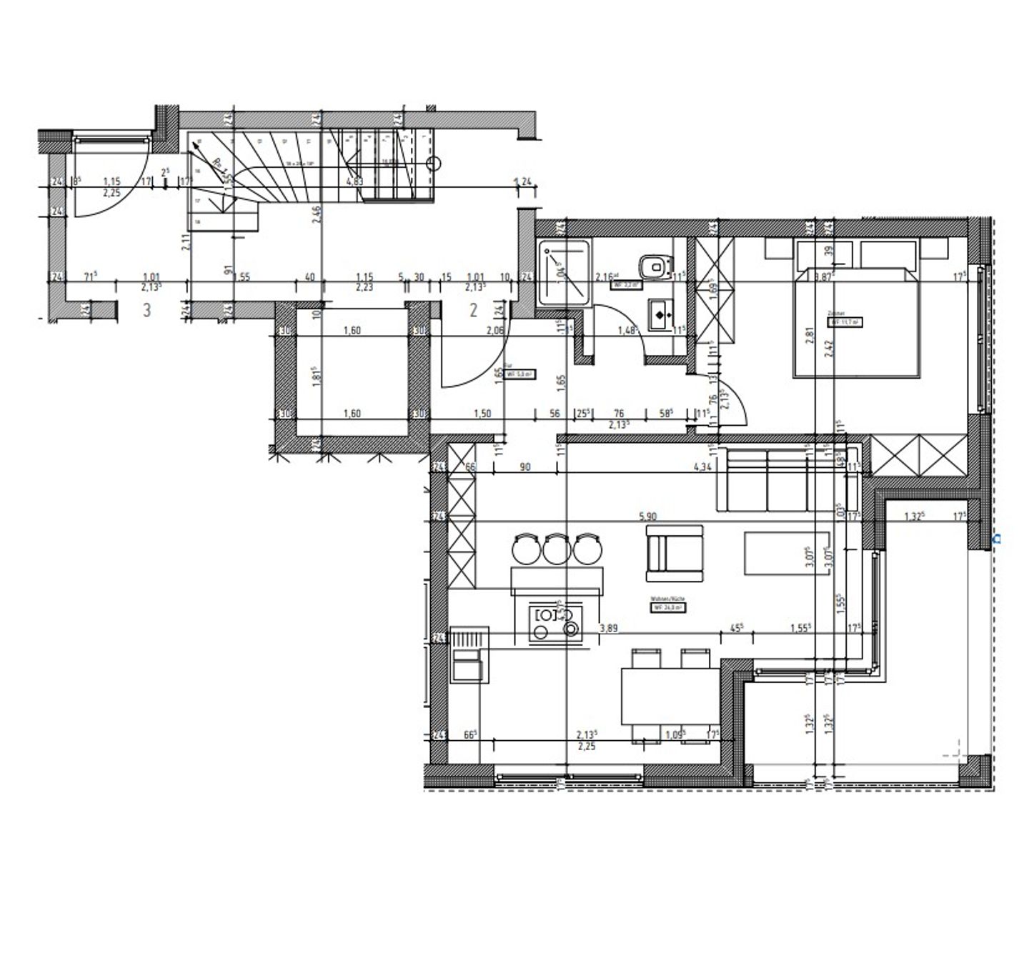 Am Holm Steife Brise Nr. 2 Neustadt in Holstein - Grundriss