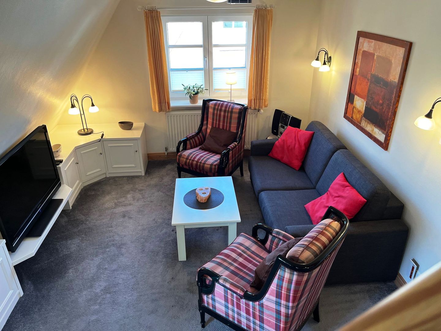 Haus am Südende Nordsee Westerland - Wohnzimmer