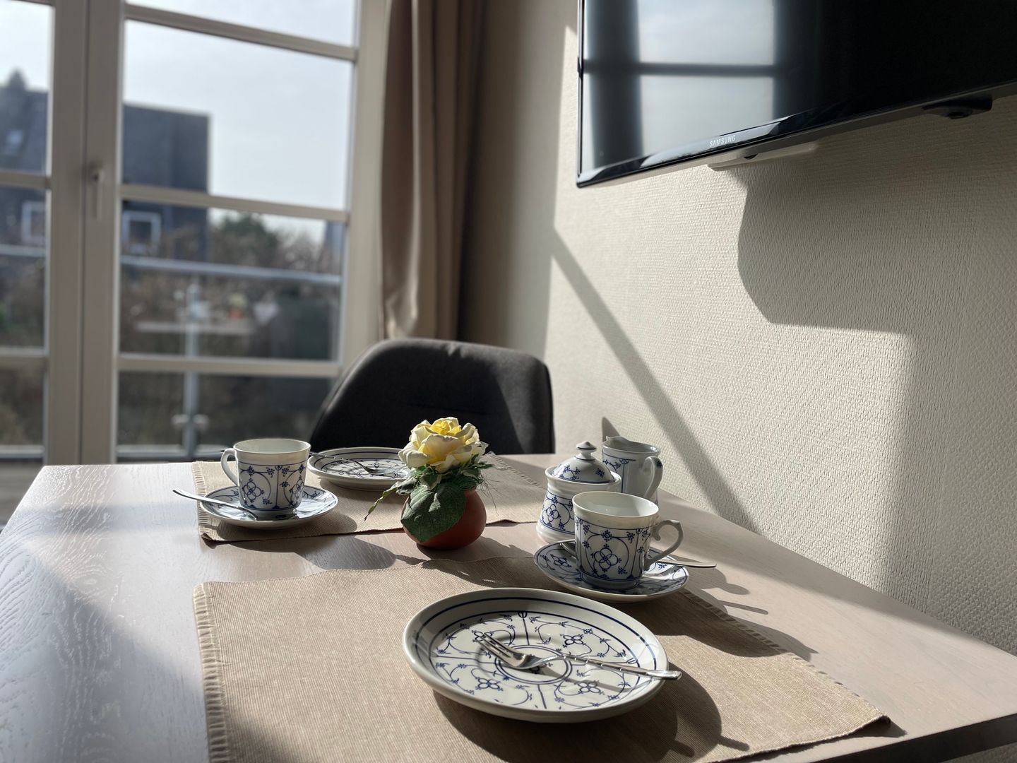 Haus an den Wiesen Seestern Tinnum - Wohnzimmer