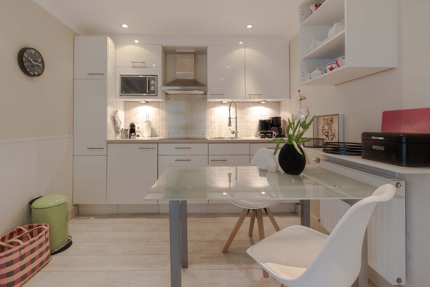 Villa Frische Brise 2 Seepferdchen Westerland - Küche / Küchenzeile