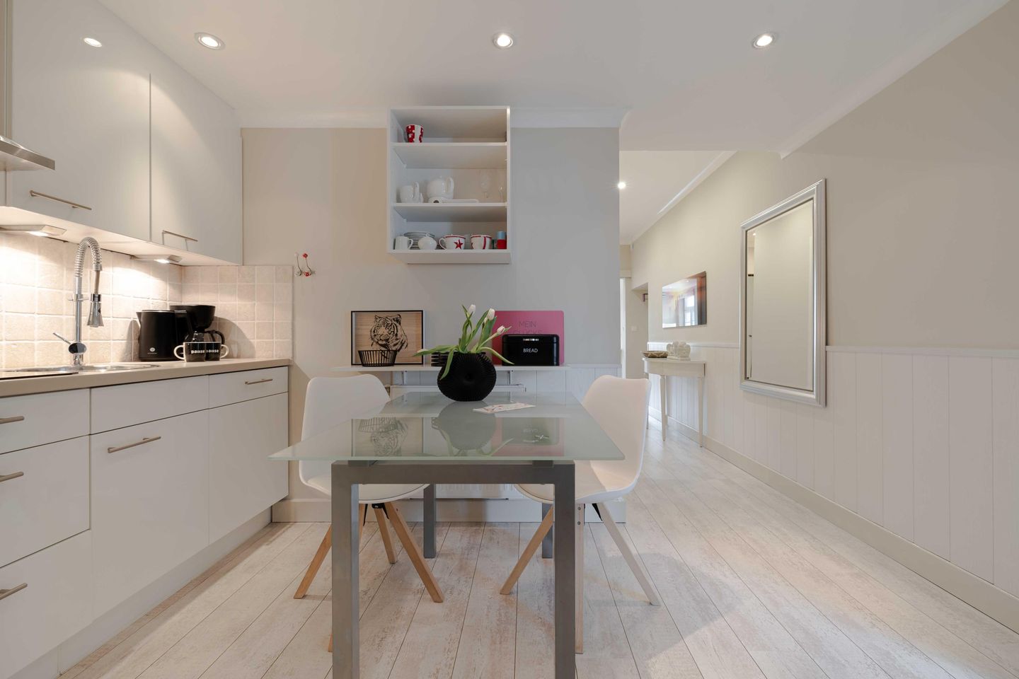 Villa Frische Brise 2 Seepferdchen Westerland - Küche / Küchenzeile