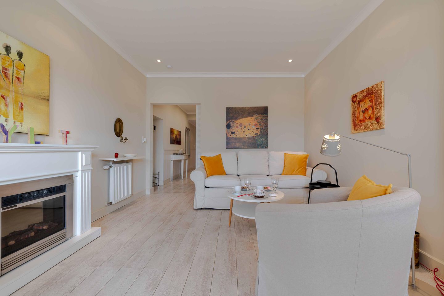 Villa Frische Brise 2 Seepferdchen Westerland - Wohnzimmer