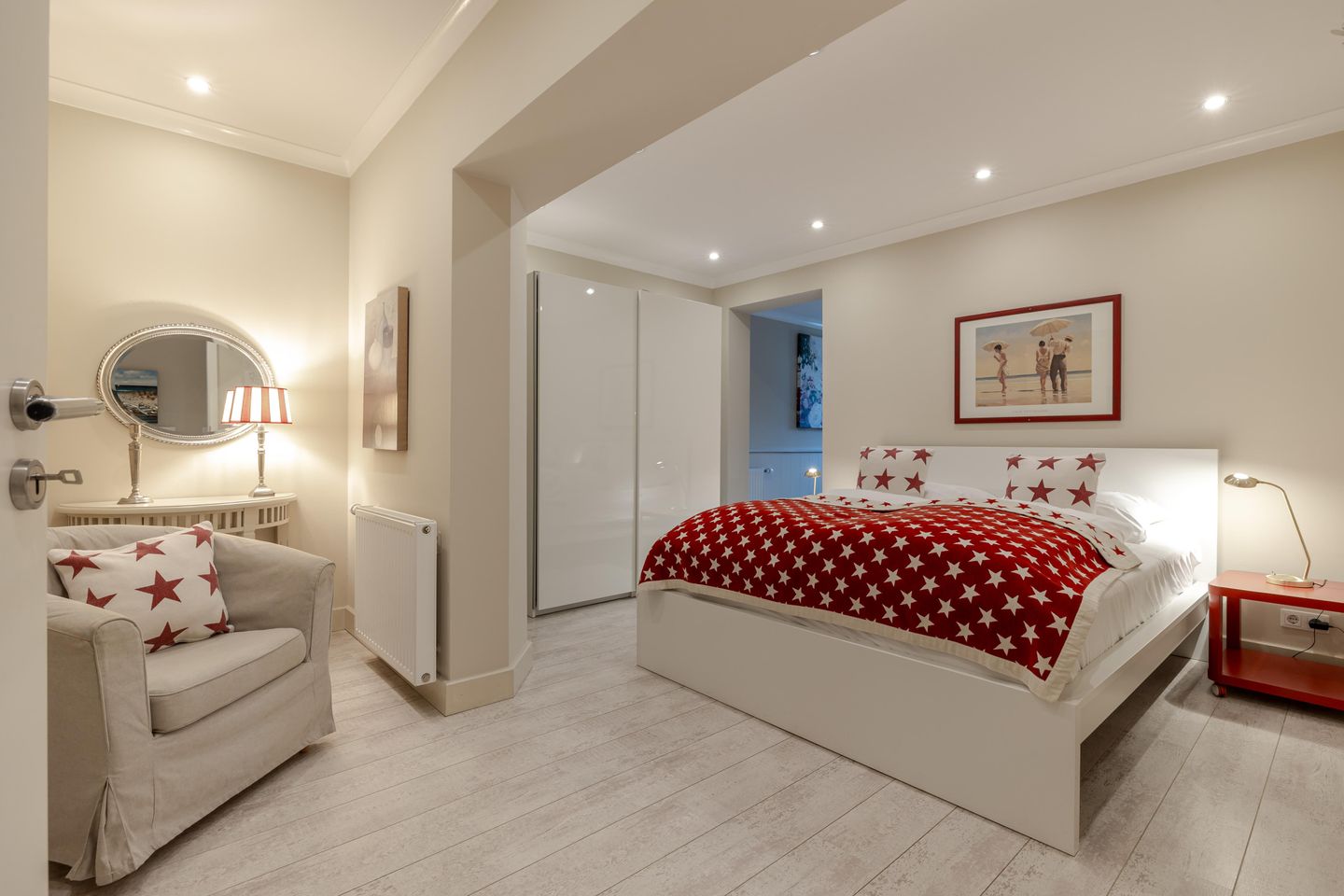 Villa Frische Brise 3 Seerose Westerland - Schlafzimmer