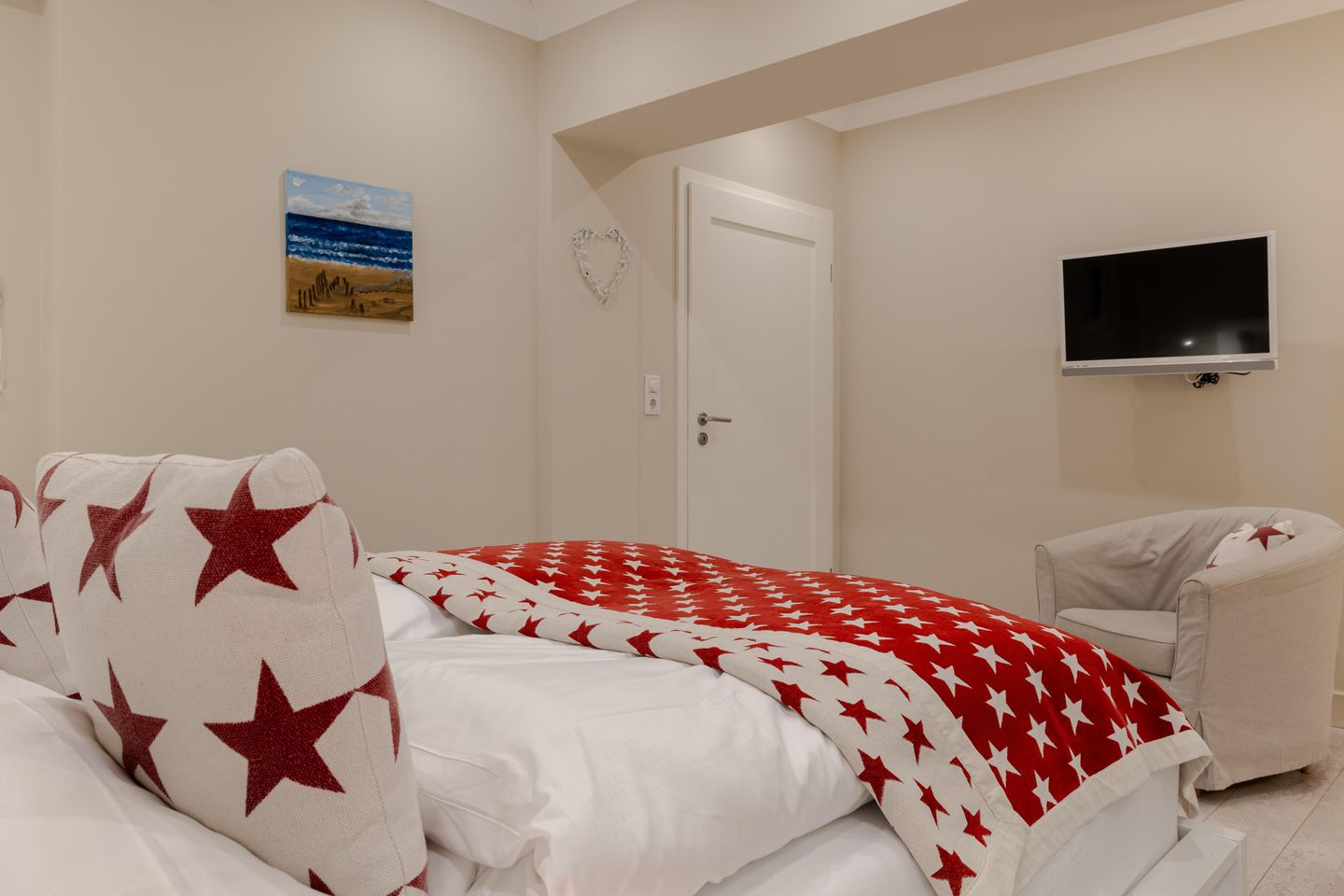 Villa Frische Brise 3 Seerose Westerland - Schlafzimmer