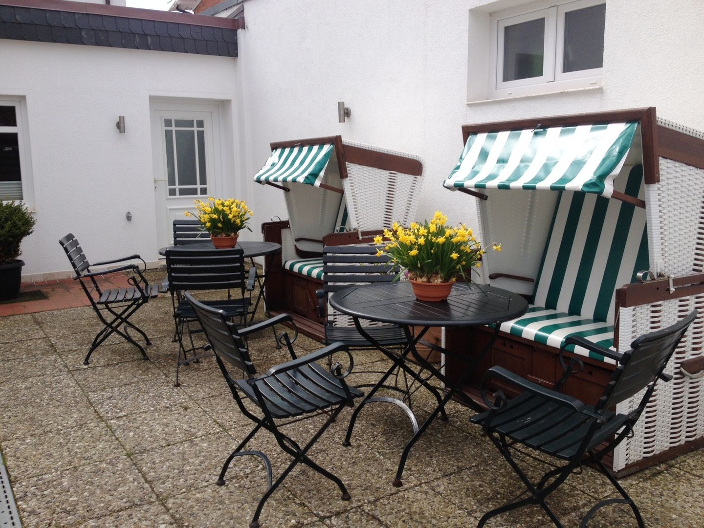 Villa Frische Brise 3 Seerose Westerland - Terrasse