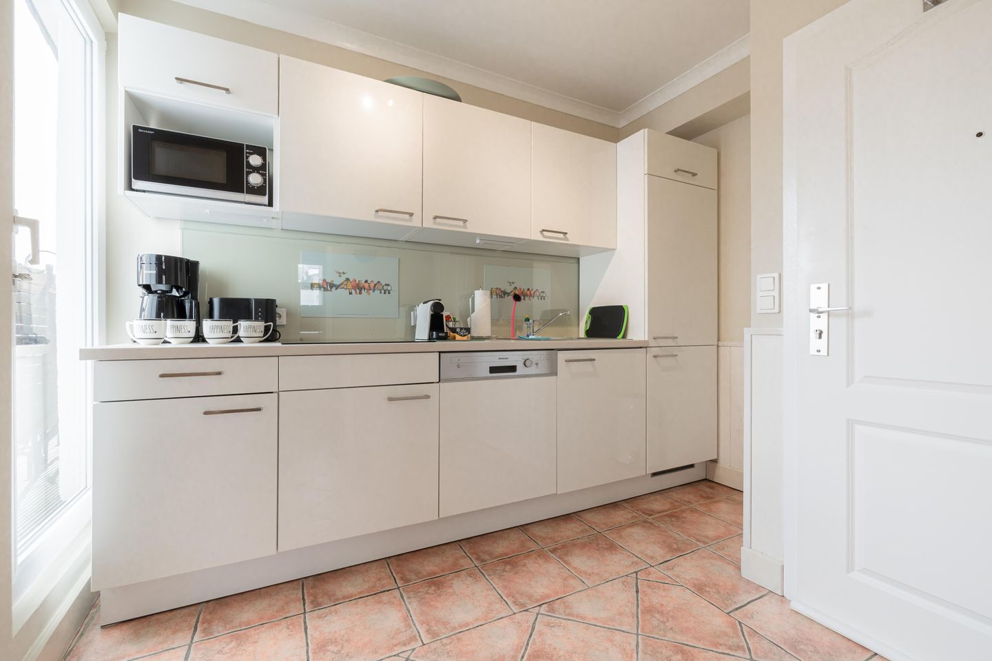 Villa Frische Brise 5 Herzmuschel Westerland - Küche / Küchenzeile