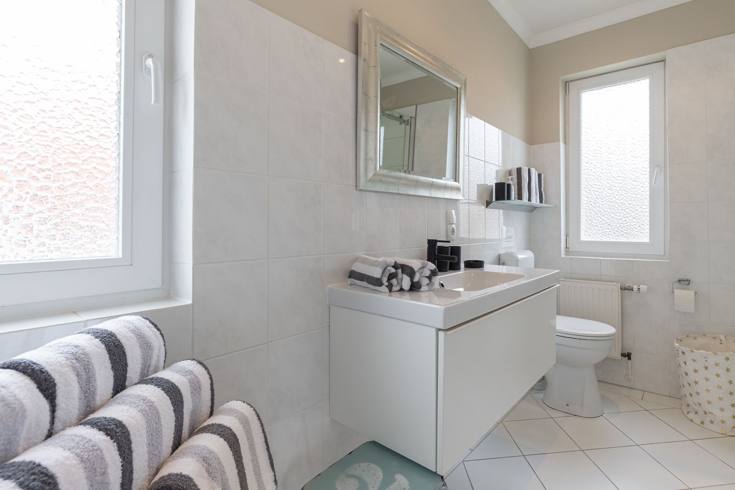 Villa Frische Brise 5 Herzmuschel Westerland - Badezimmer