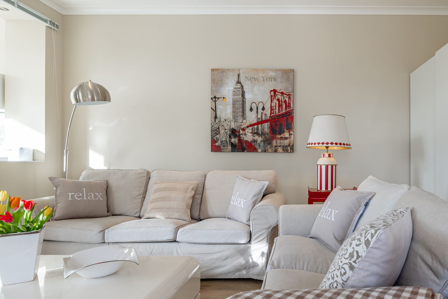 Villa Frische Brise 7 Marlotta Westerland - Wohnzimmer