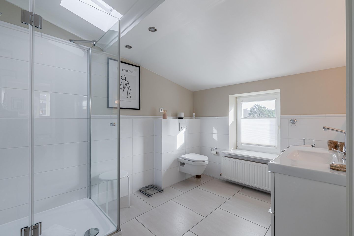 Villa Frische Brise 7 Marlotta Westerland - Badezimmer