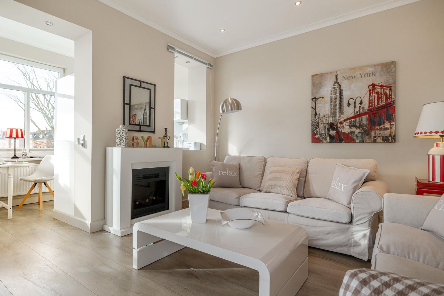 Villa Frische Brise 7 Marlotta Westerland - Wohnzimmer