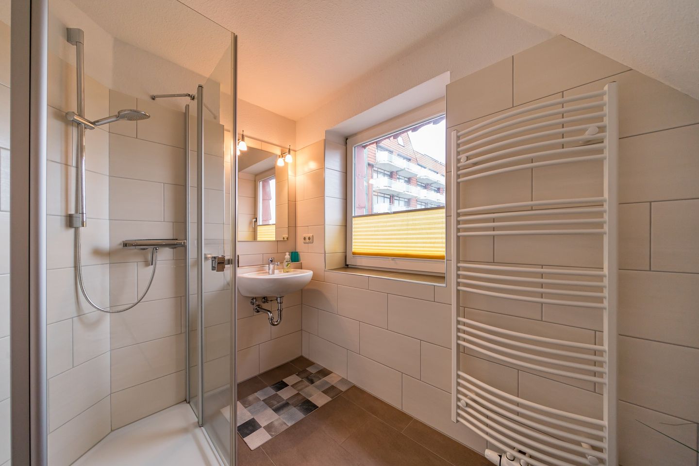 Hus Strandkieker Hus Strandkieker 04 Schillig - Badezimmer mit Dusche