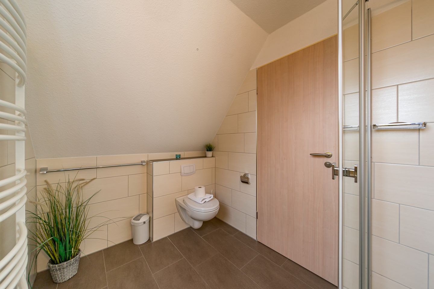 Hus Strandkieker Hus Strandkieker 04 Schillig - Badezimmer mit Dusche