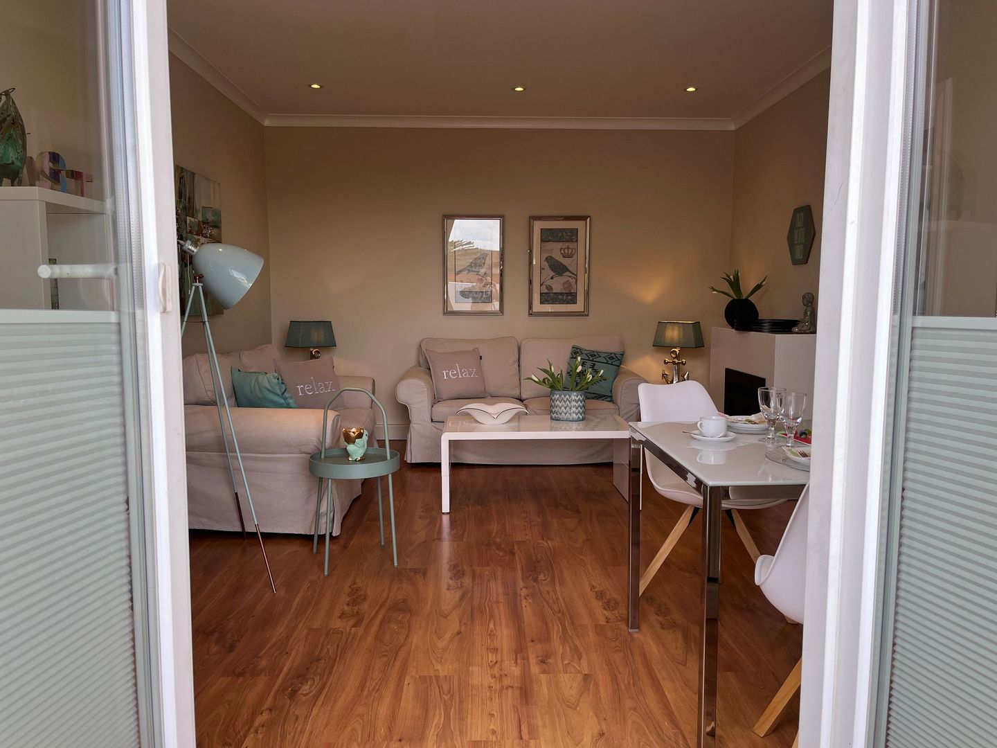 Villa Frische Brise 5 Herzmuschel Westerland - Wohnzimmer