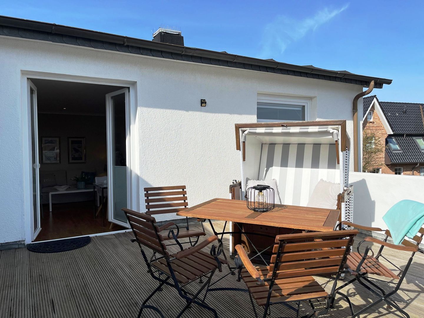 Villa Frische Brise 5 Herzmuschel Westerland - Terrasse