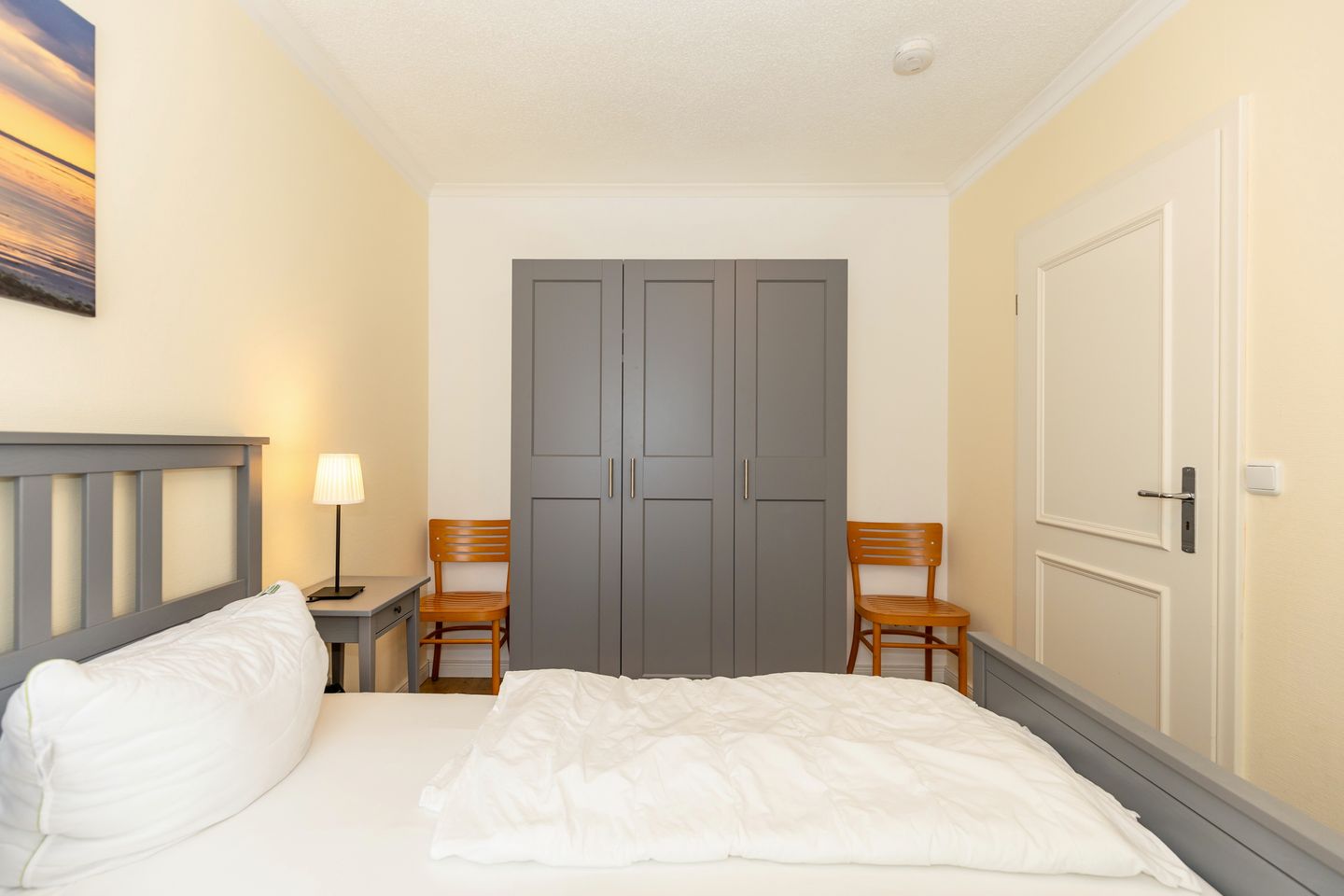 Apartmenthaus Atlantik Apartmenthaus Atlantik 214 Kühlungsborn - Schlafzimmer mit Kleiderschrank