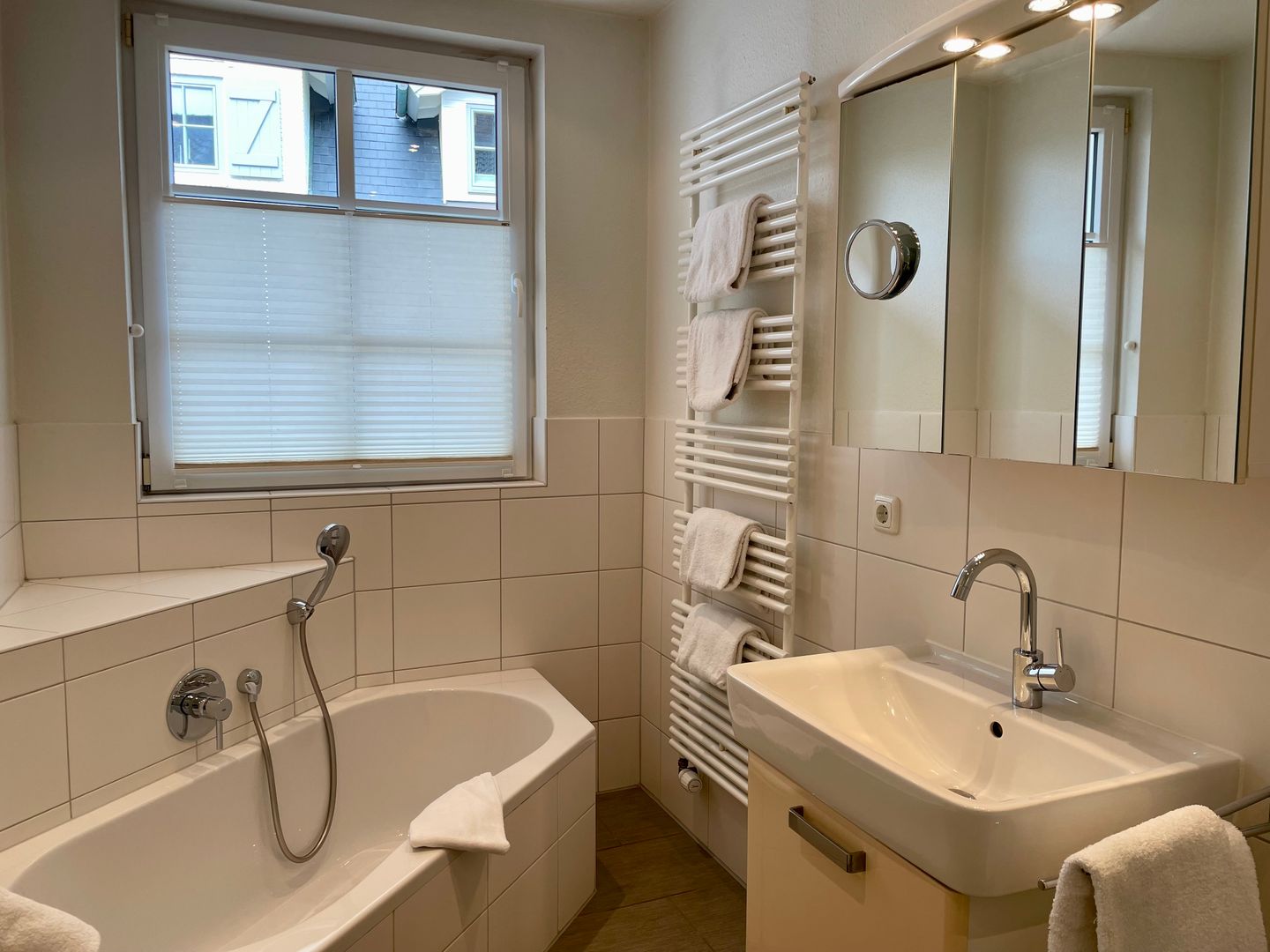 Haus am Wattenmeer Dünenblick Rantum - Badezimmer