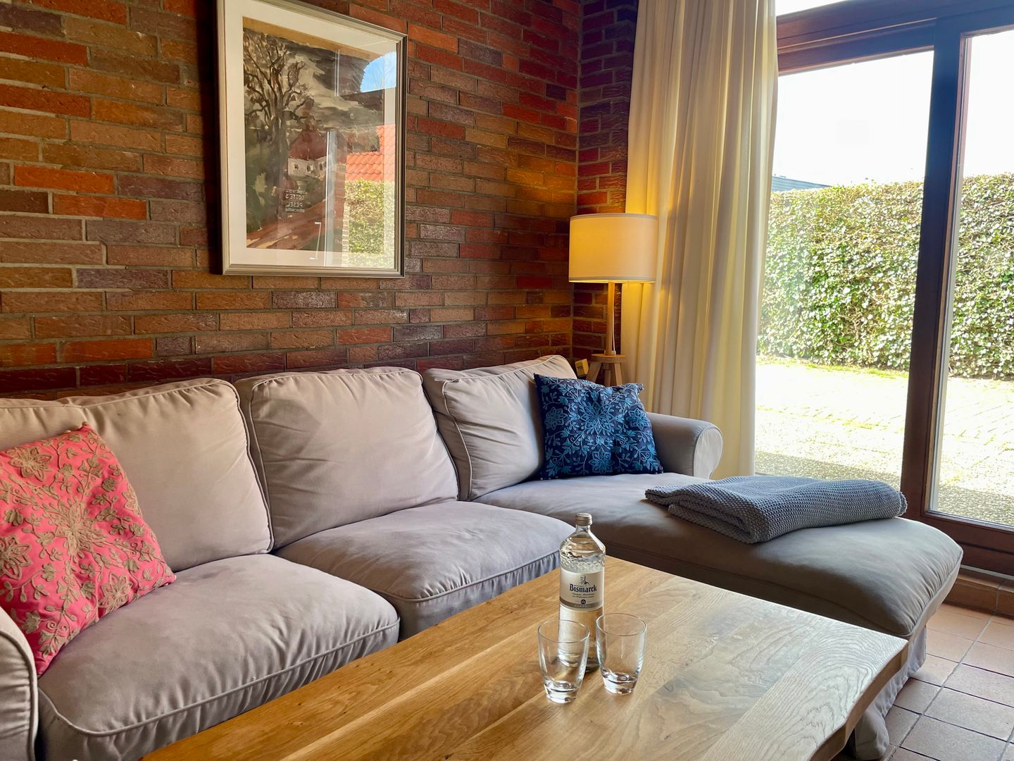 Altes Friesenhaus Wohnung 3 Scheune Morsum - Wohnzimmer