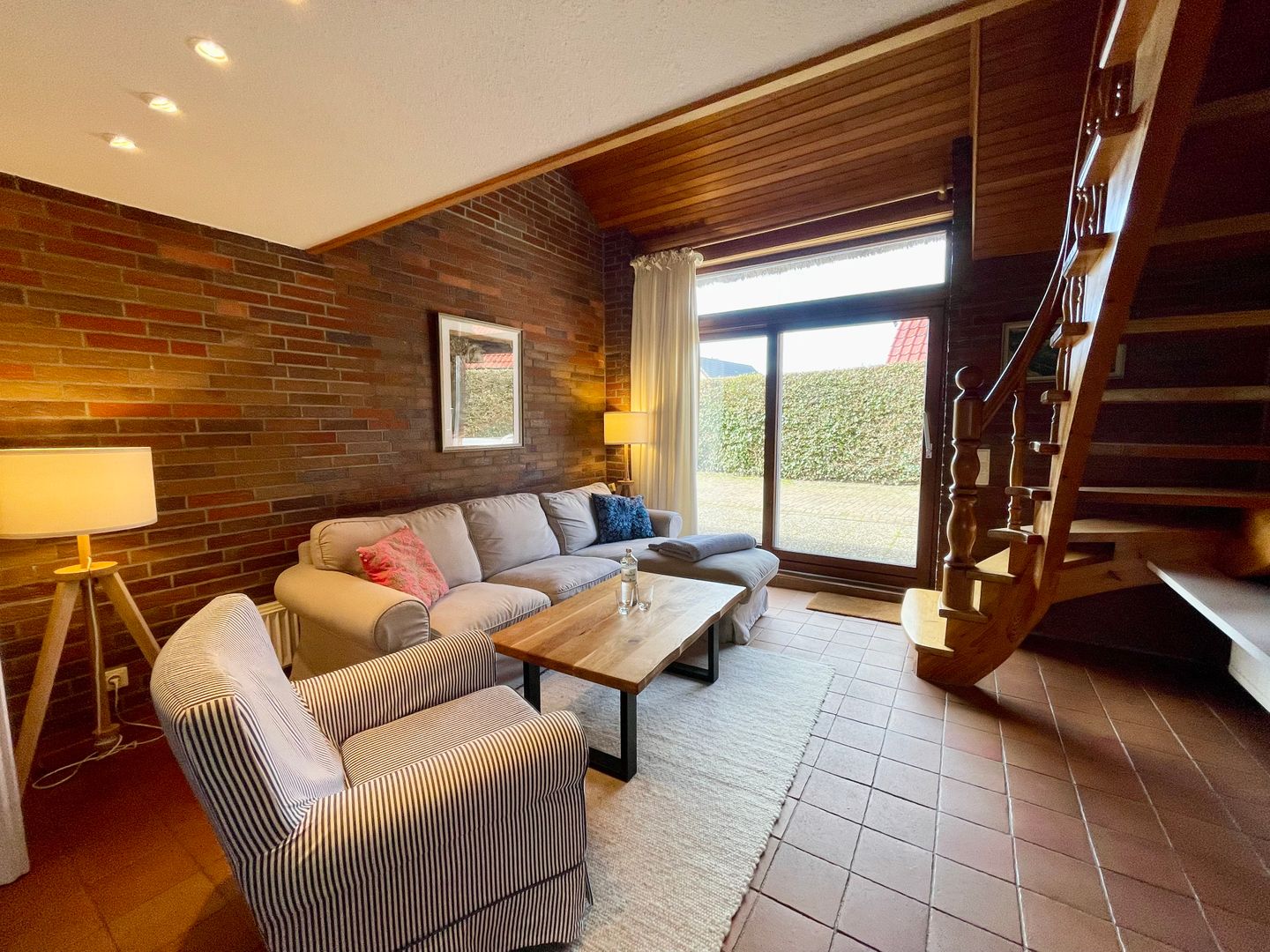 Altes Friesenhaus Wohnung 3 Scheune Morsum - Wohnzimmer