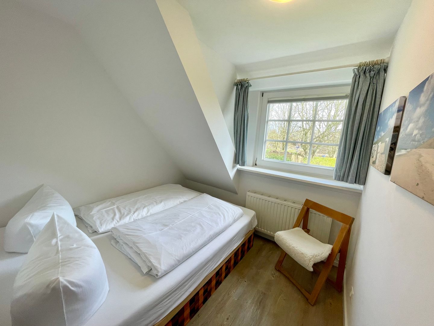 Altes Friesenhaus Wohnung 3 Scheune Morsum - Schlafzimmer