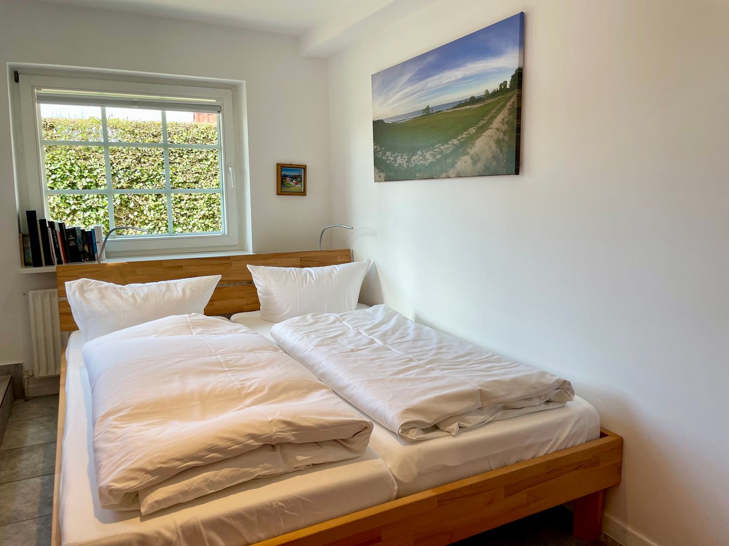 Altes Friesenhaus Wohnung 3 Scheune Morsum - Schlafzimmer