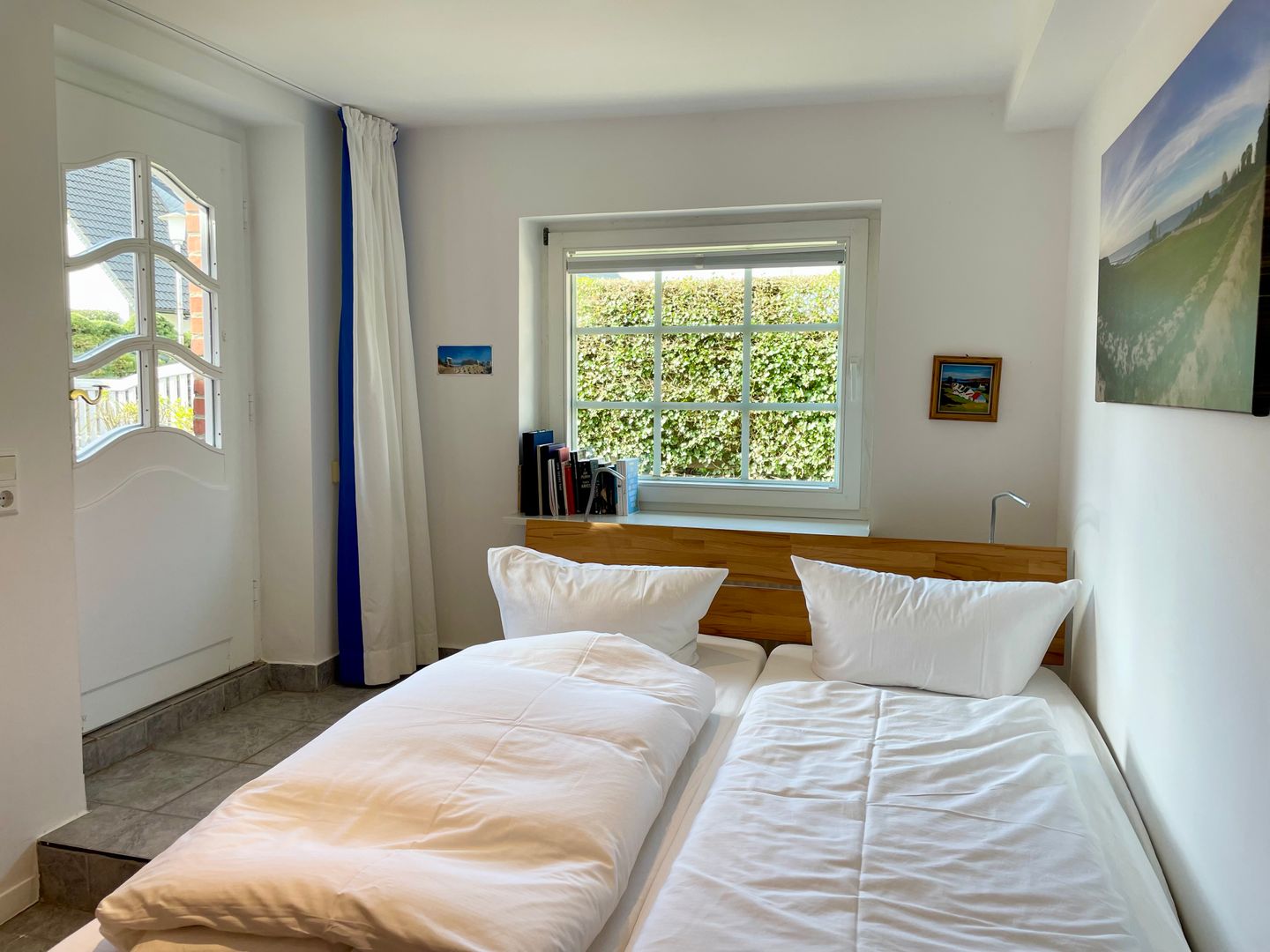 Altes Friesenhaus Wohnung 3 Scheune Morsum - Schlafzimmer