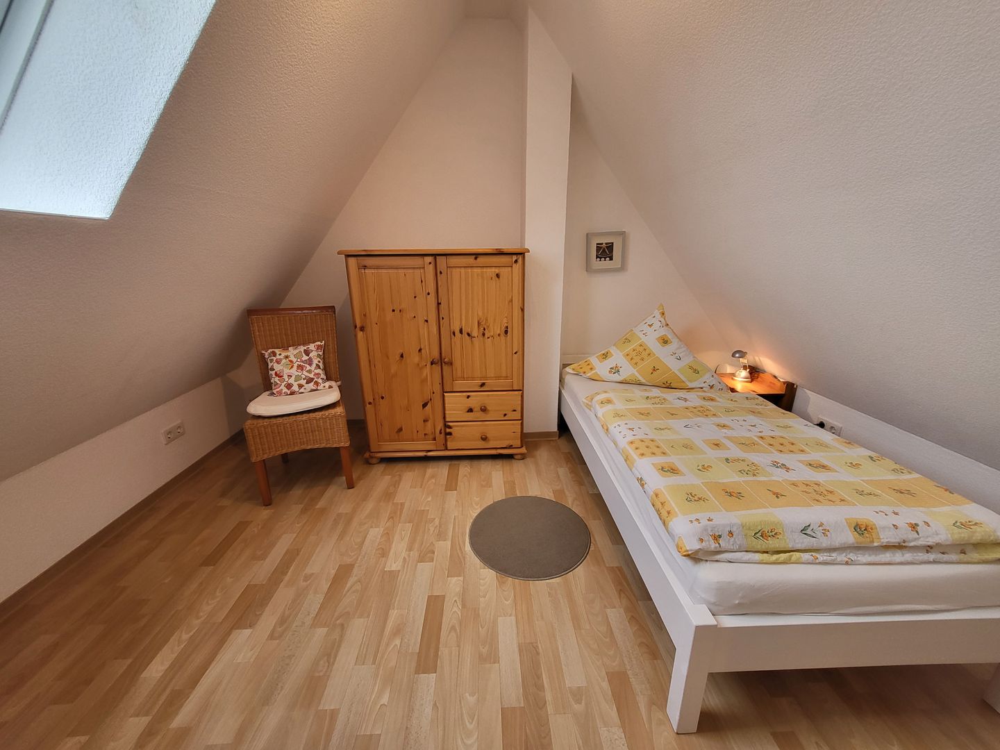 Haus Friesenglück Whg. Leuchtturm Alkersum - Schlafzimmer