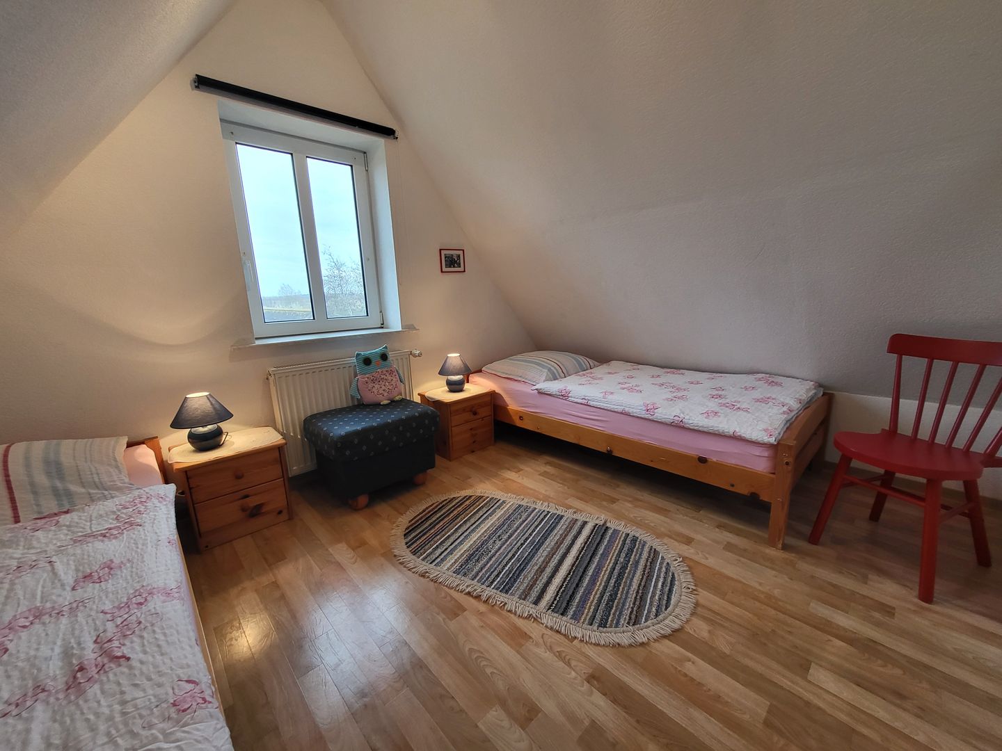 Haus Friesenglück Whg. Muschel Alkersum - Schlafzimmer