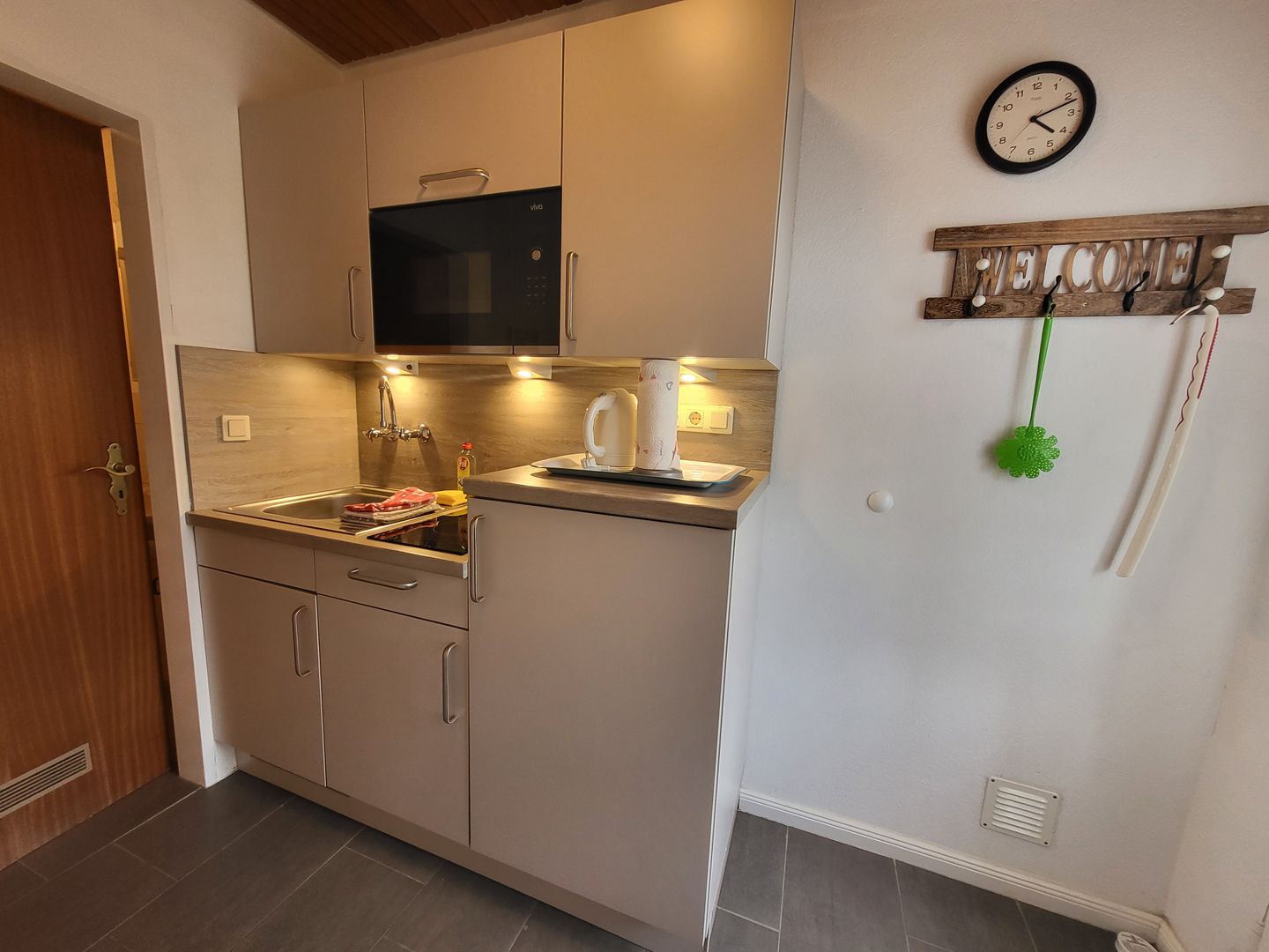 Haus Dorfschmiede Whg. Seehund Alkersum - Küche / Küchenzeile