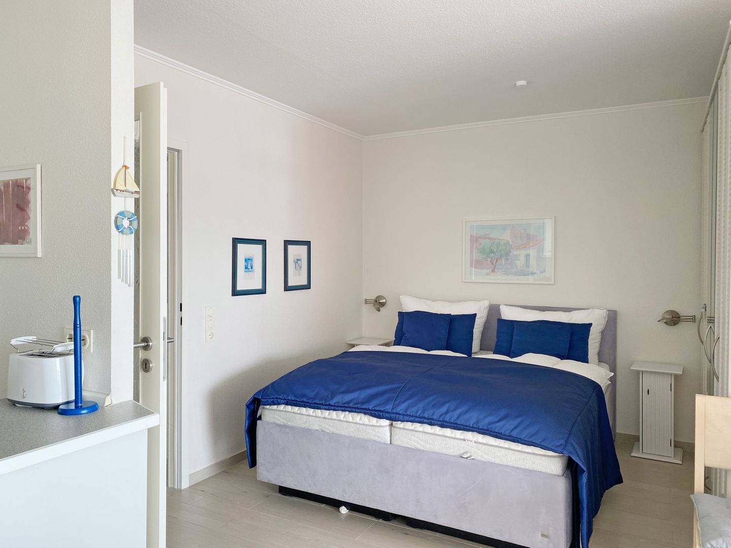 Kaiserhof Apartment 671, Typ D  - Bett