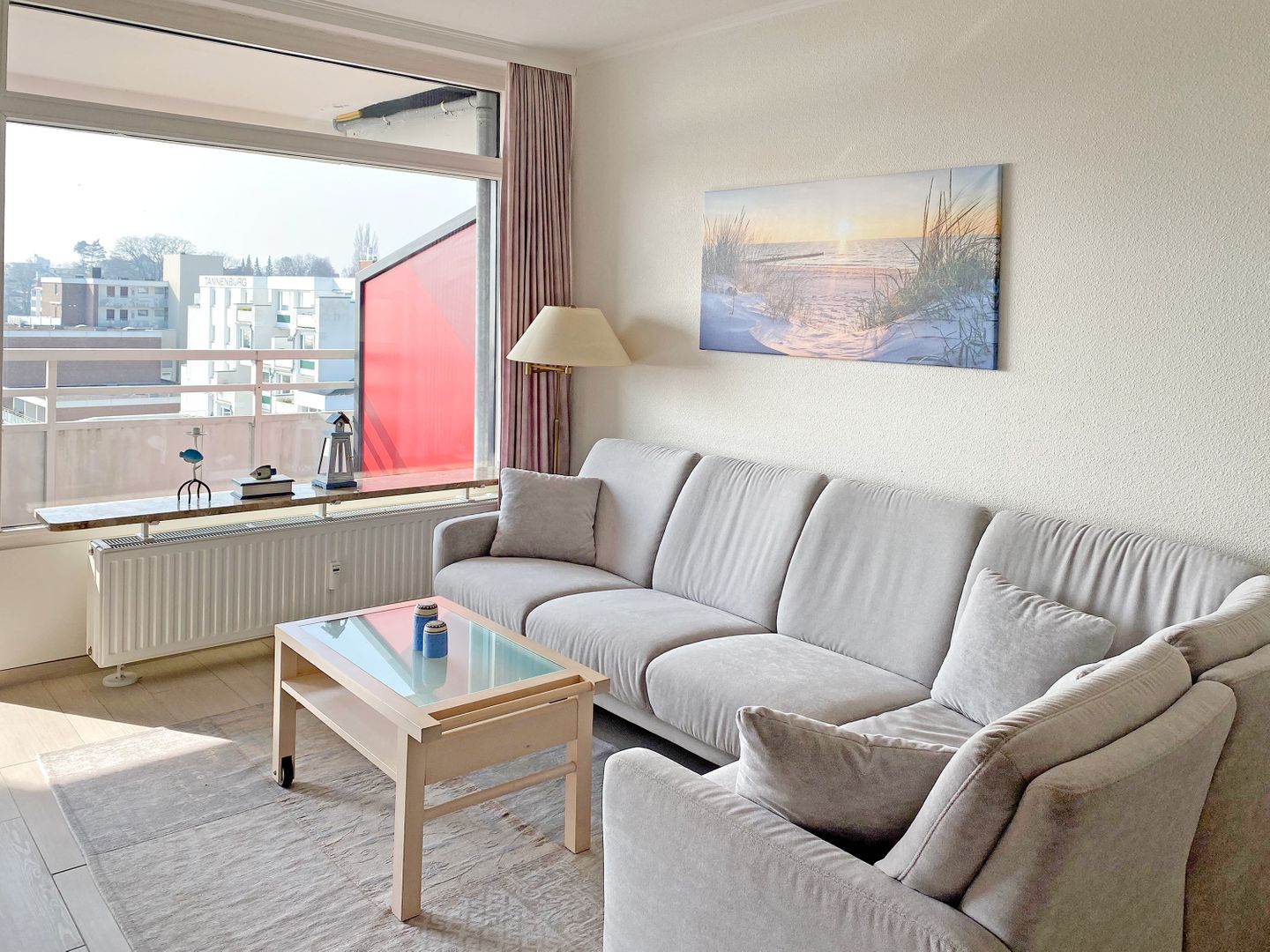 Kaiserhof Apartment 671, Typ D  - Wohnzimmer