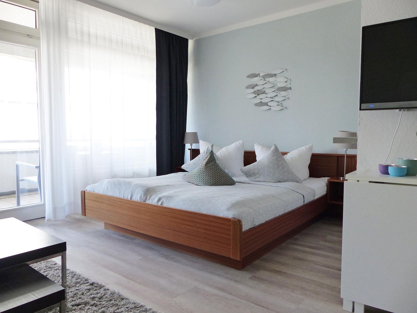 Kaiserhof Apartment 205, Typ J  - Bett