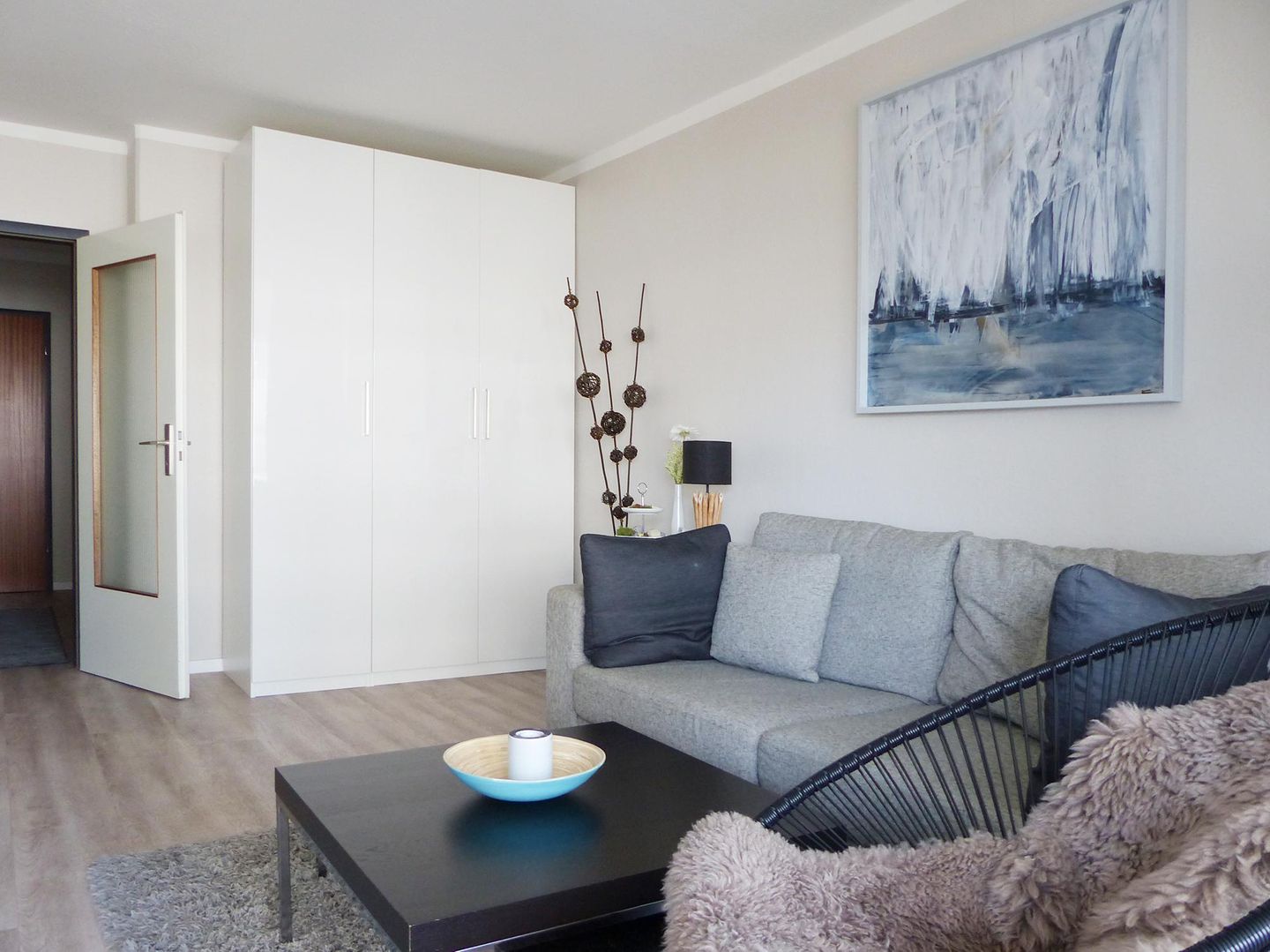 Kaiserhof Apartment 205, Typ J  - Wohnzimmer