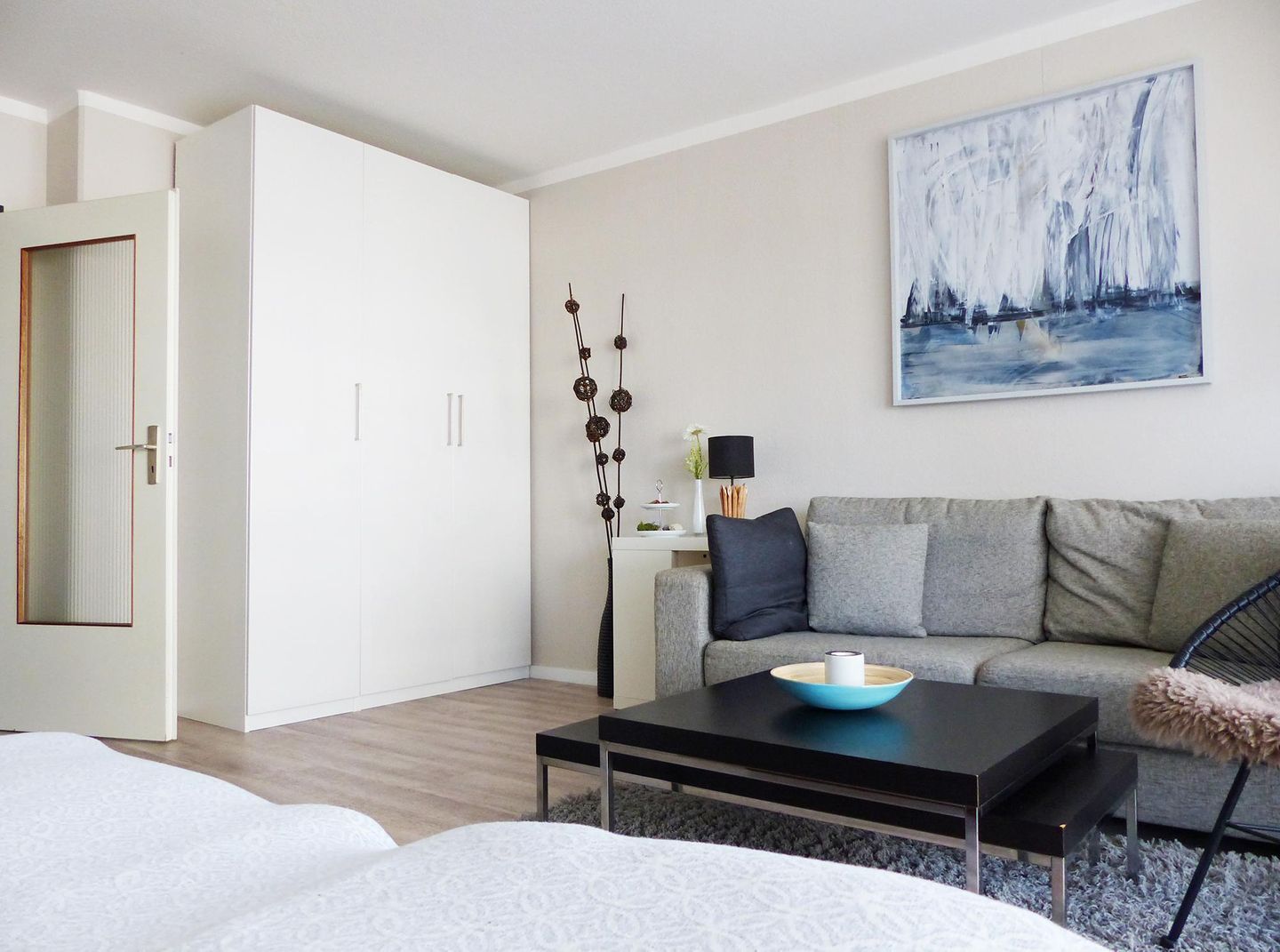 Kaiserhof Apartment 205, Typ J  - Wohnzimmer