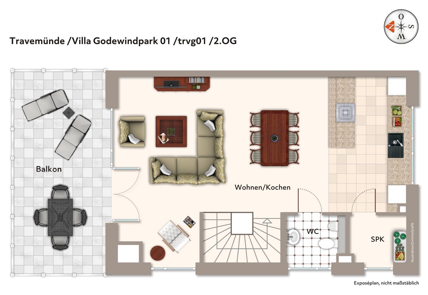 Villa Godewindpark Travemünde Villa Godewindpark Travemünde 01 Travemünde - Grundriss
