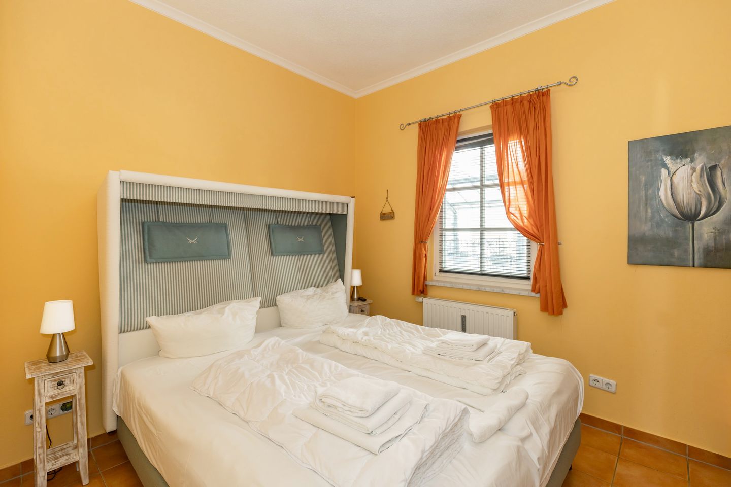 Apartmenthaus Atlantik Apartmenthaus Atlantik 007 Kühlungsborn - Schlafzimmer mit Doppelbett