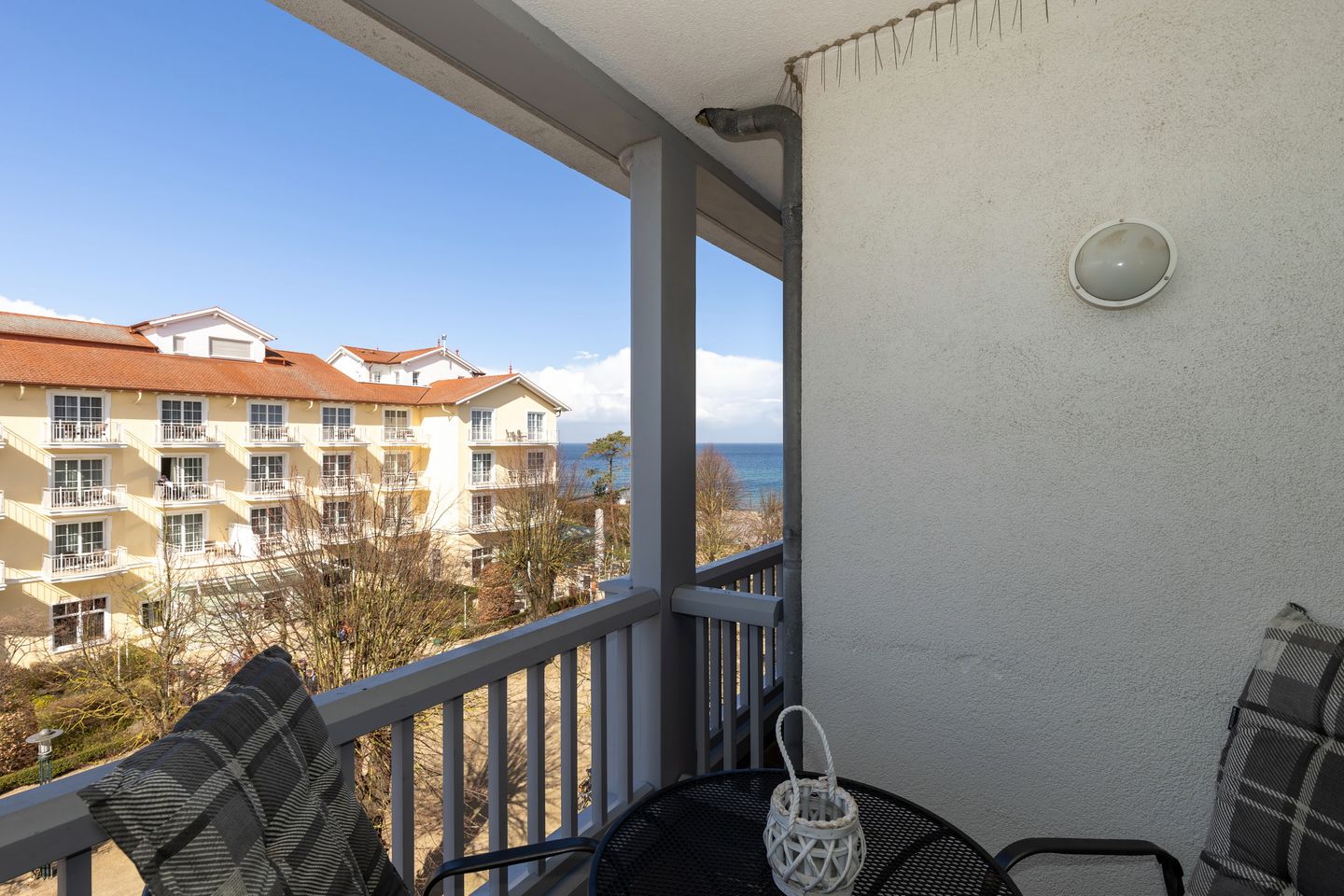 Apartmenthaus Atlantik Apartmenthaus Atlantik 303 Kühlungsborn - Balkon mit Ausblick