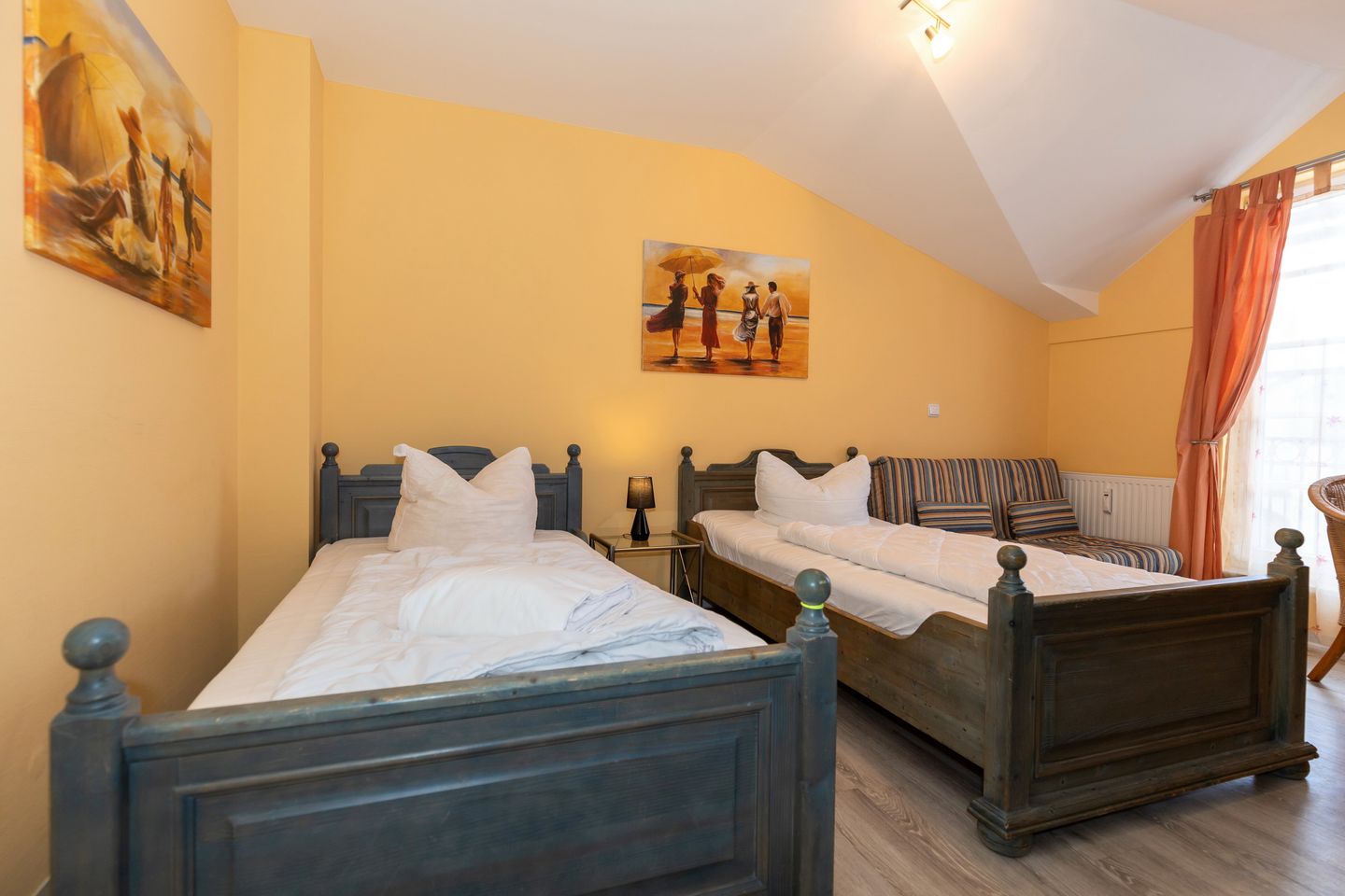 Apartmenthaus Atlantik Apartmenthaus Atlantik 411 Kühlungsborn - Schlafzimmer mit zwei Einzelbetten