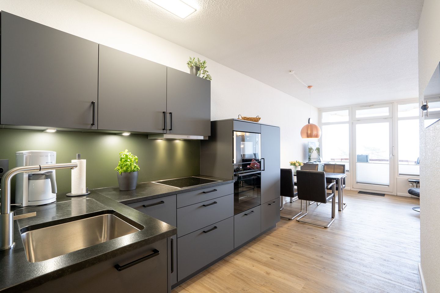 HOF/210 - Berliner Hof - Seeblick Scharbeutz - Küche / Küchenzeile