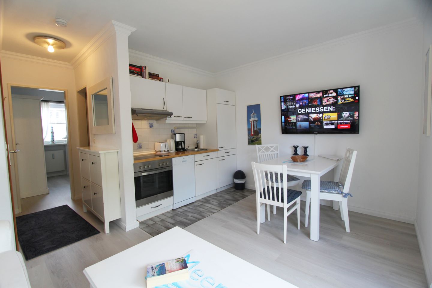 Abendwind - Ostmarkstr. 2, App. 2 Wenningstedt - Wohnzimmer