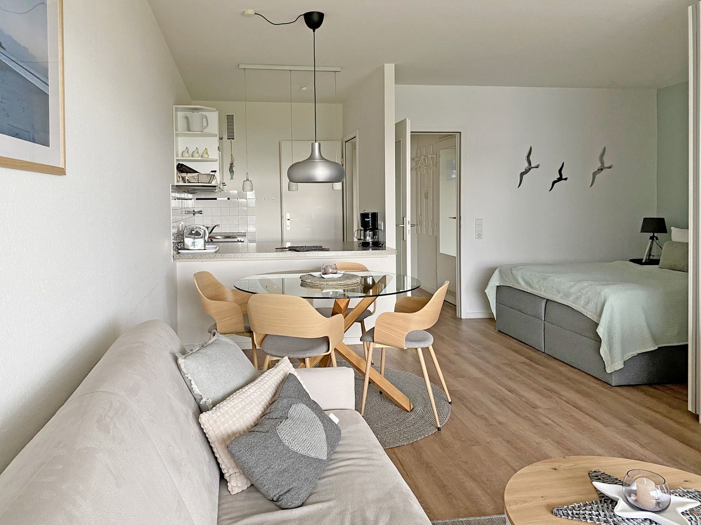 Kaiserhof Apartment 327, Typ D  - Wohnzimmer