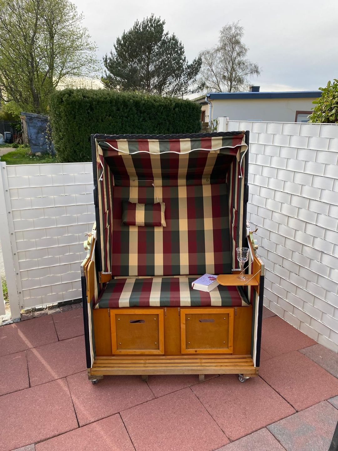 STR/294 - Appartementhaus Strandallee Haffkrug - Terrasse