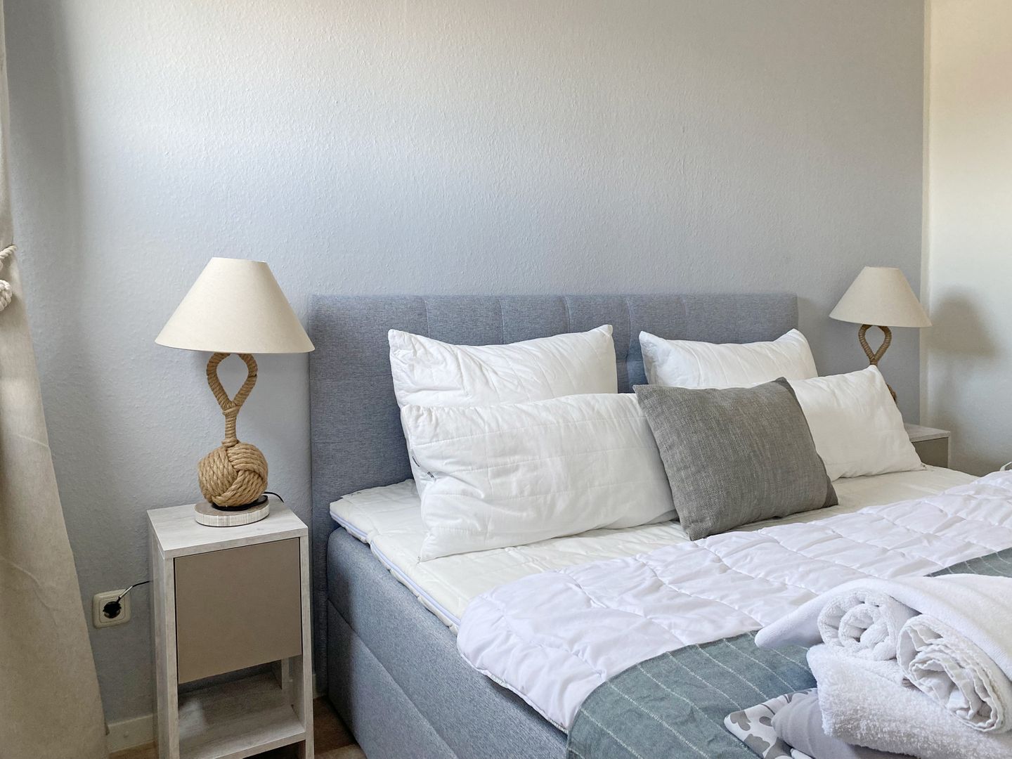 Grömitz-Center Apartment 43  - Bett