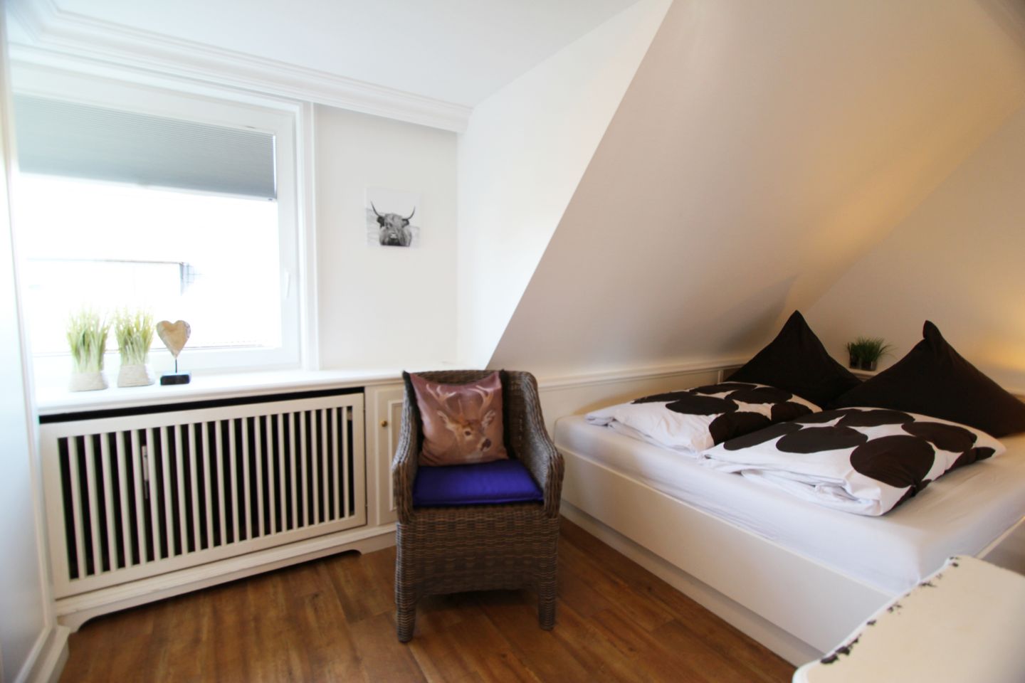 „Sunny Side“ - Seestraße 2B, App. 24 Wenningstedt - Schlafzimmer