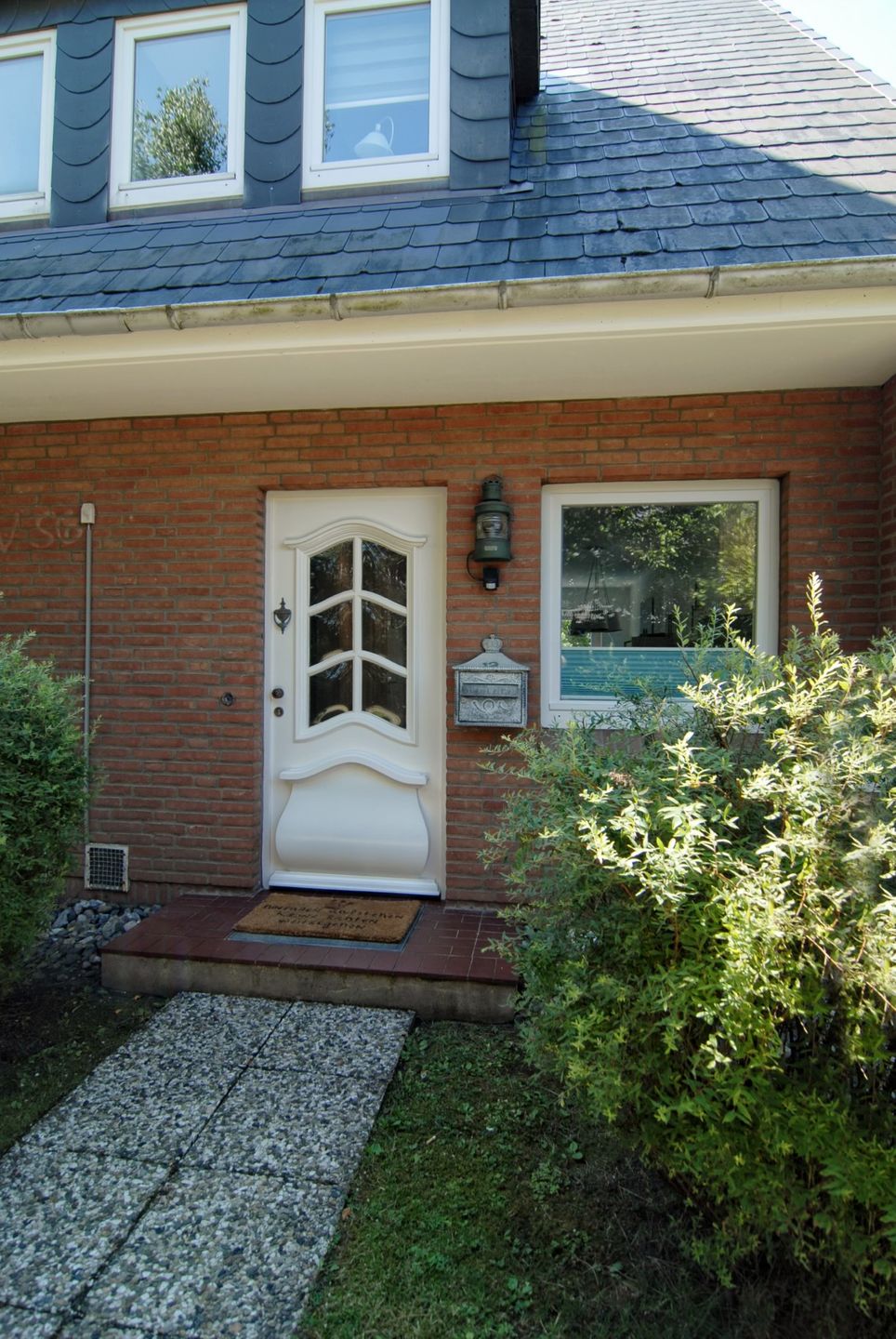  Ferienhaus Westhüs Tinnum - Fassade / Eingang