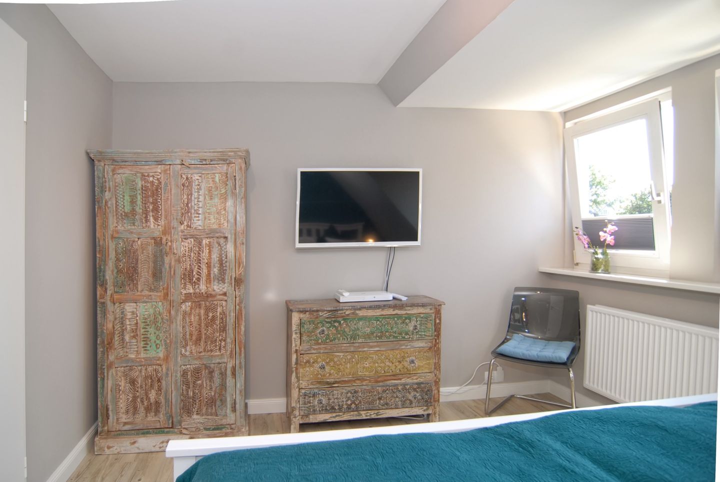 Ferienhaus Westhüs Tinnum - Schlafzimmer